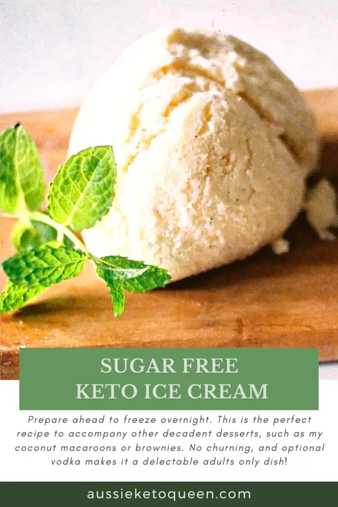 Sugar Free Keto Ice Cream Aussie Keto Queen