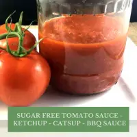 Sugar Free Tomato Sauce - Ketchup - Catsup - BBQ Sauce - Aussie Keto Queen