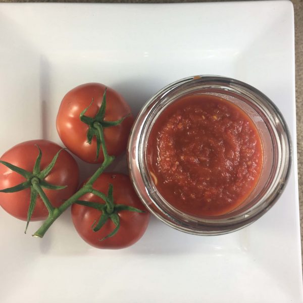 Home made sugar free tomato sauce