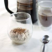 Keto Coffee Chia Seed Puddings