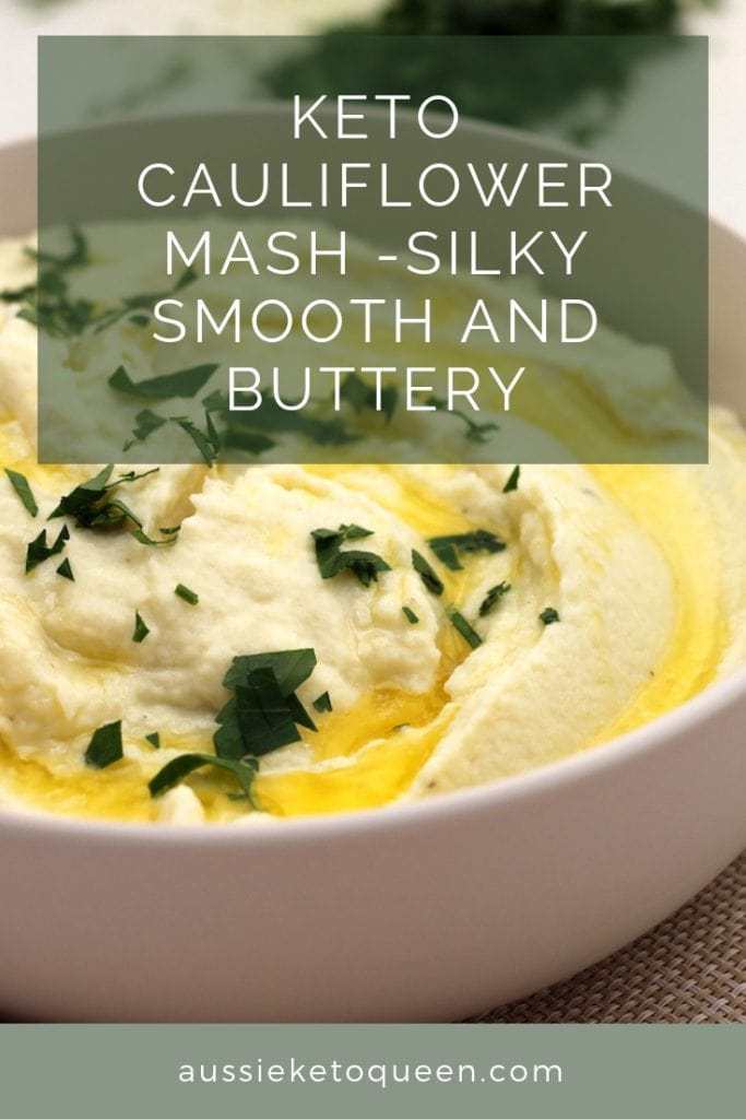The Only Keto Cauliflower Mash Recipe You'll Ever Need - Aussie Keto Queen