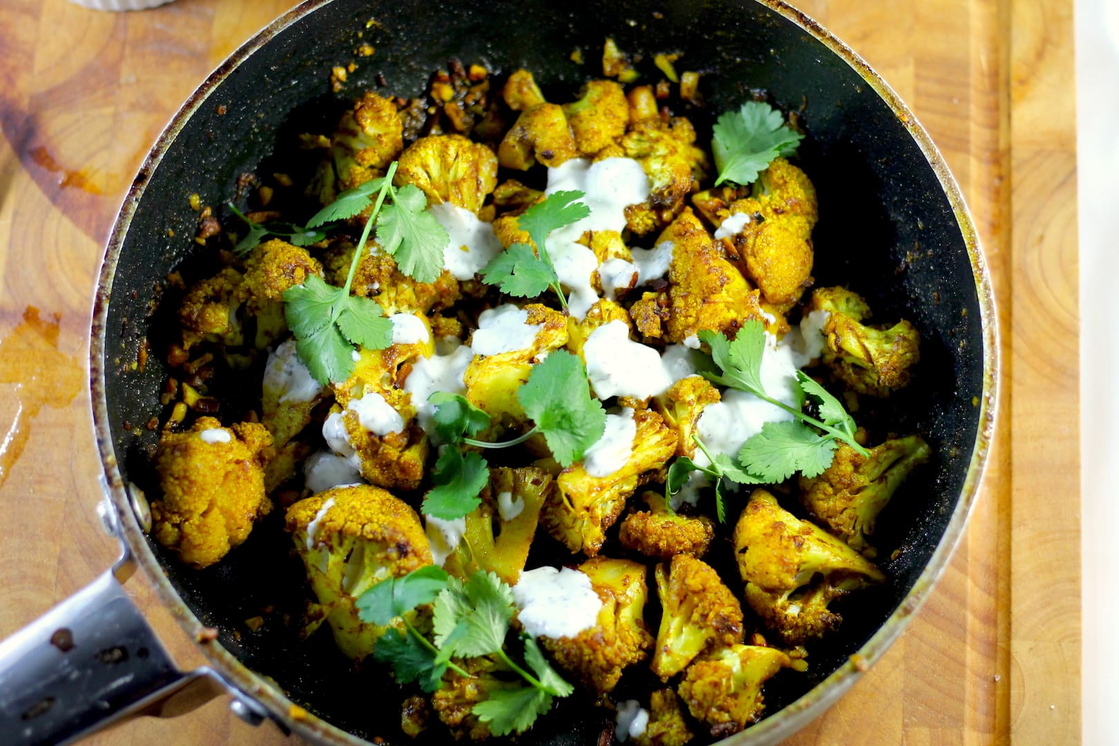 Keto Indian Roasted Cauliflower