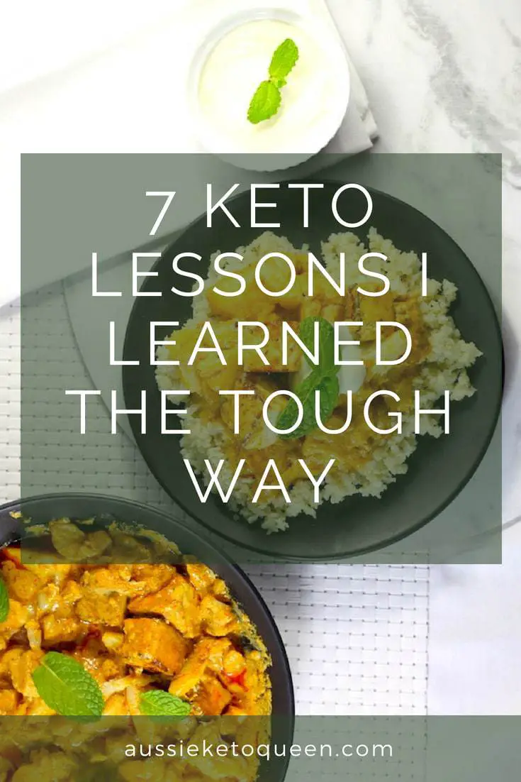 7 Keto Lessons I Learned The Tough Way