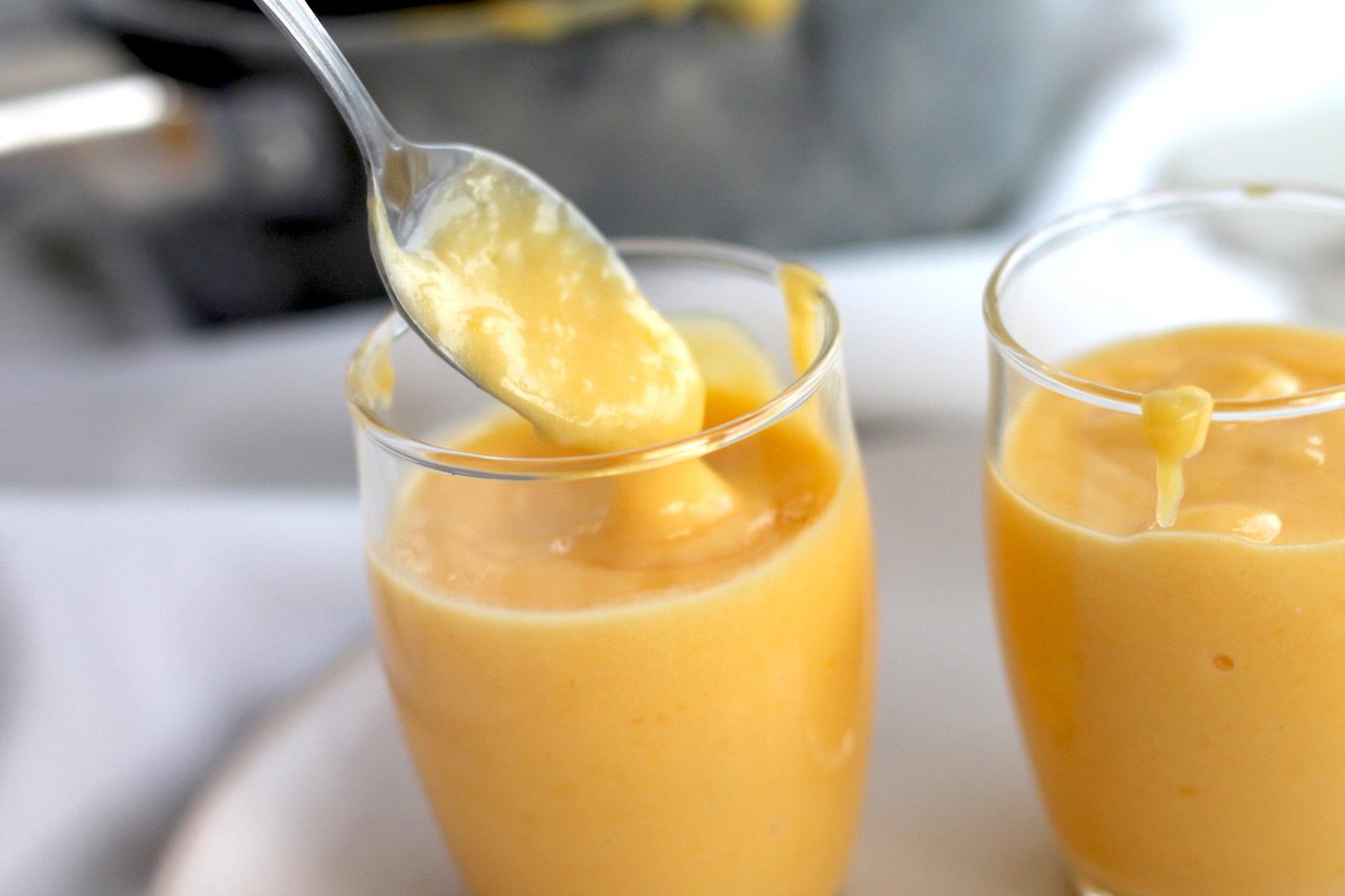 Easy Keto Lemon Curd is the perfect Keto Dessert companion, and a great way to use up left over egg yolks or lemons on the Keto diet! #keto #ketodiet #ketogenicrecipe