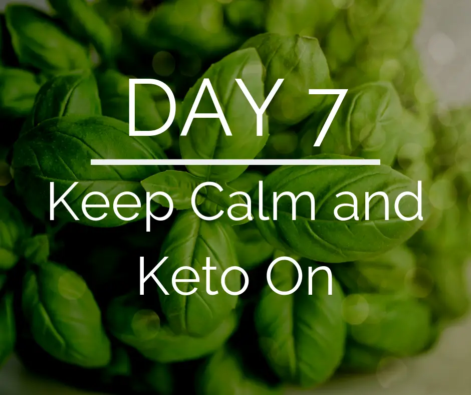 Day 7 of the 21 Day Keto Challenge