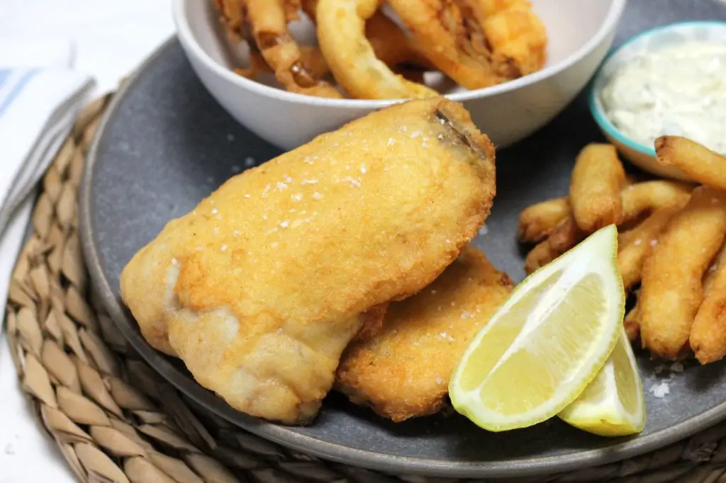 Keto Fish and Chips is real and SO delicious! Forget almond flour crumbs, this fried batter is like the real thing: crispy, flakey and KETO!
