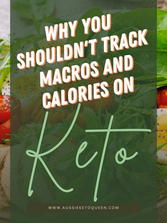 Why you shouldn't track macros and calories on Keto