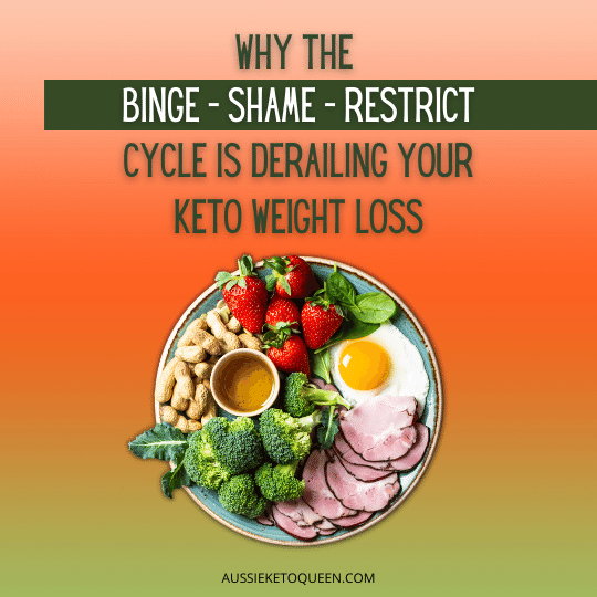 Why the Binge – Shame – Restrict cycle is derailing your Keto weight loss