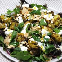 Keto Moroccan Cauliflower Salad