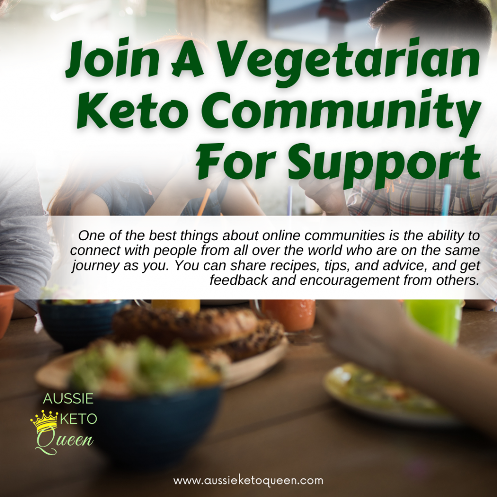 Tips for Vegetarian Keto: The Easy Way to Follow a Plant-Based Diet on Keto - Join A Vegetarian Keto Community For Support