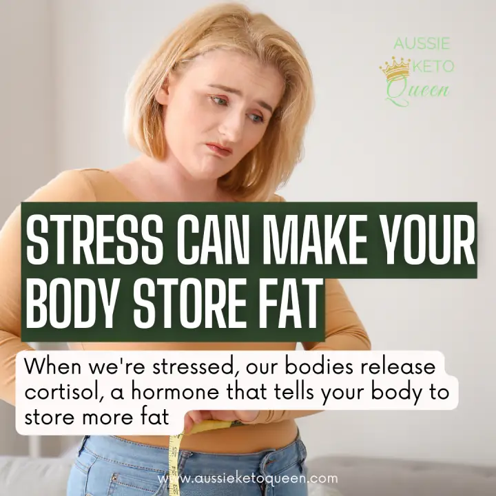 Why Stress Could Be Derailing Your Keto Diet (And What To To About It) - Stress Can Make Your Body Store Fat