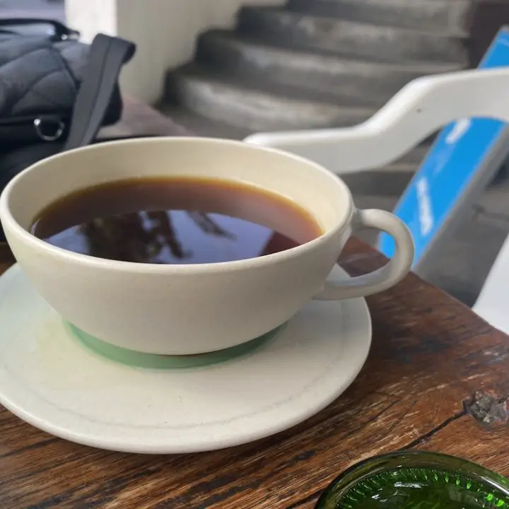 Eating Keto in Bali - Keto Tips, Keto Restaurants and Keto Cafes for your Bali trip! Black coffee is my best friend in Bali  