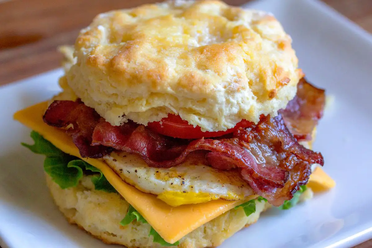 Biscuit Sandwich Bacon